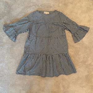 Philosophy Black and White Checkered Dress